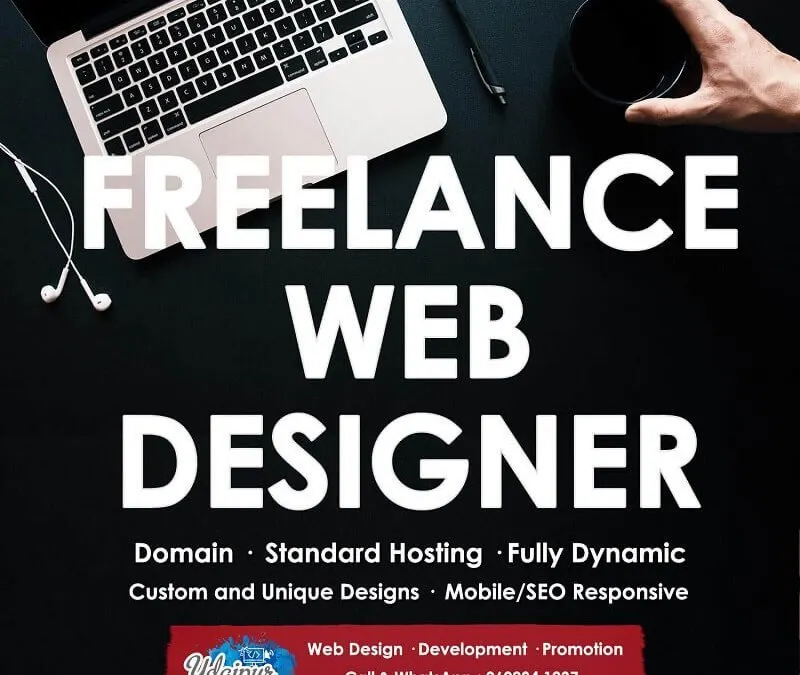 Freelance web designer in India
