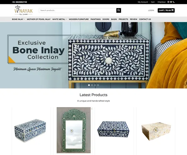 Handicraft Product Online website