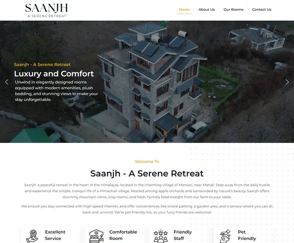 Serene Resort in Manali – Best Resort in Manali website