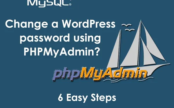 Udaipur Web Designer : Change a WordPress password using PHPMyAdmin?