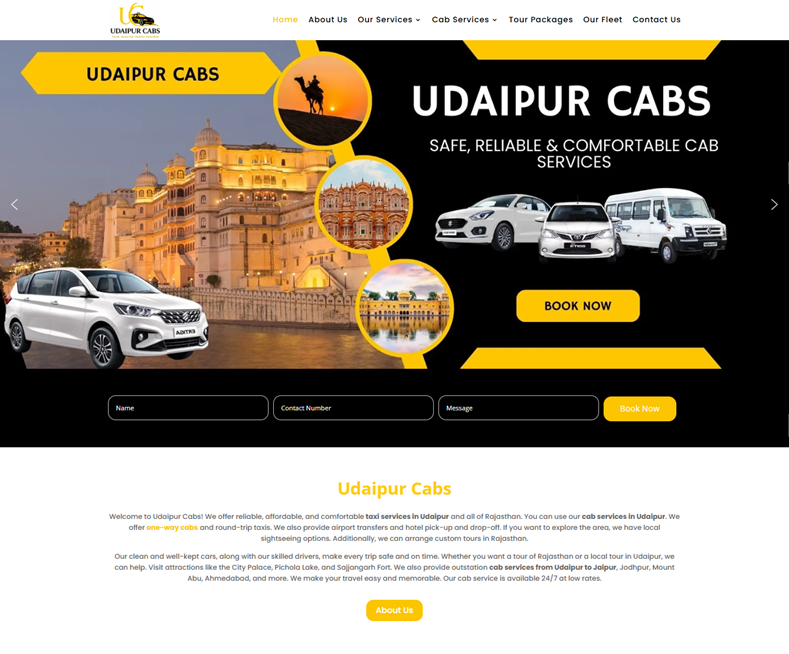 Cab Service in Udaipur