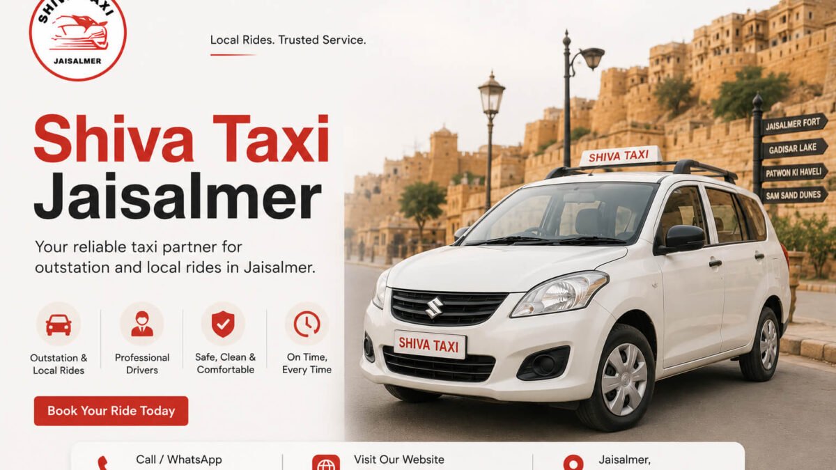 Jaisalmer To Jodhpur Taxi