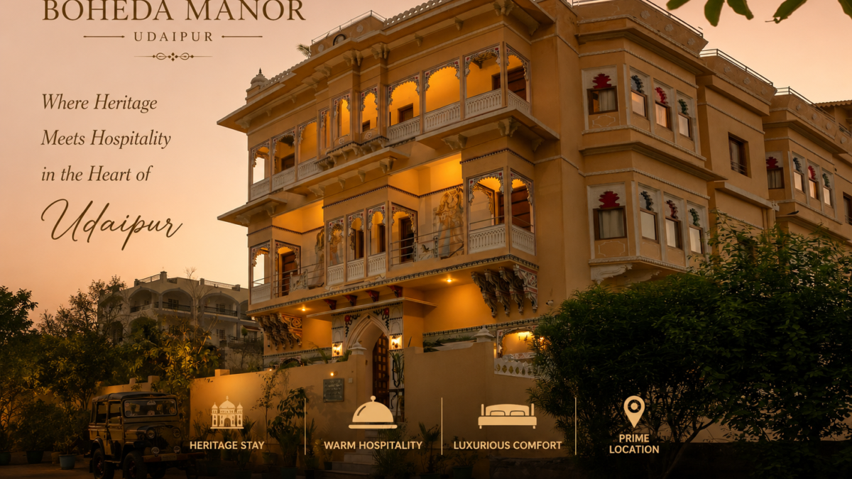 Boheda Manor - Heritage Hotel in Udaipur